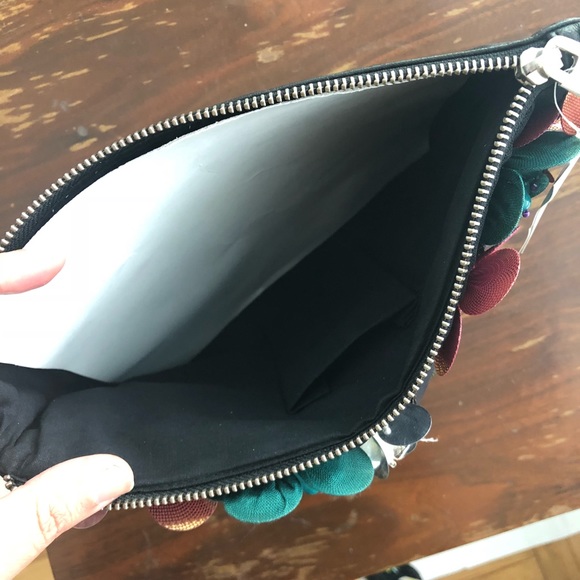 🚫SOLD🚫Asos clutch with flower embellishment - Picture 7 of 8